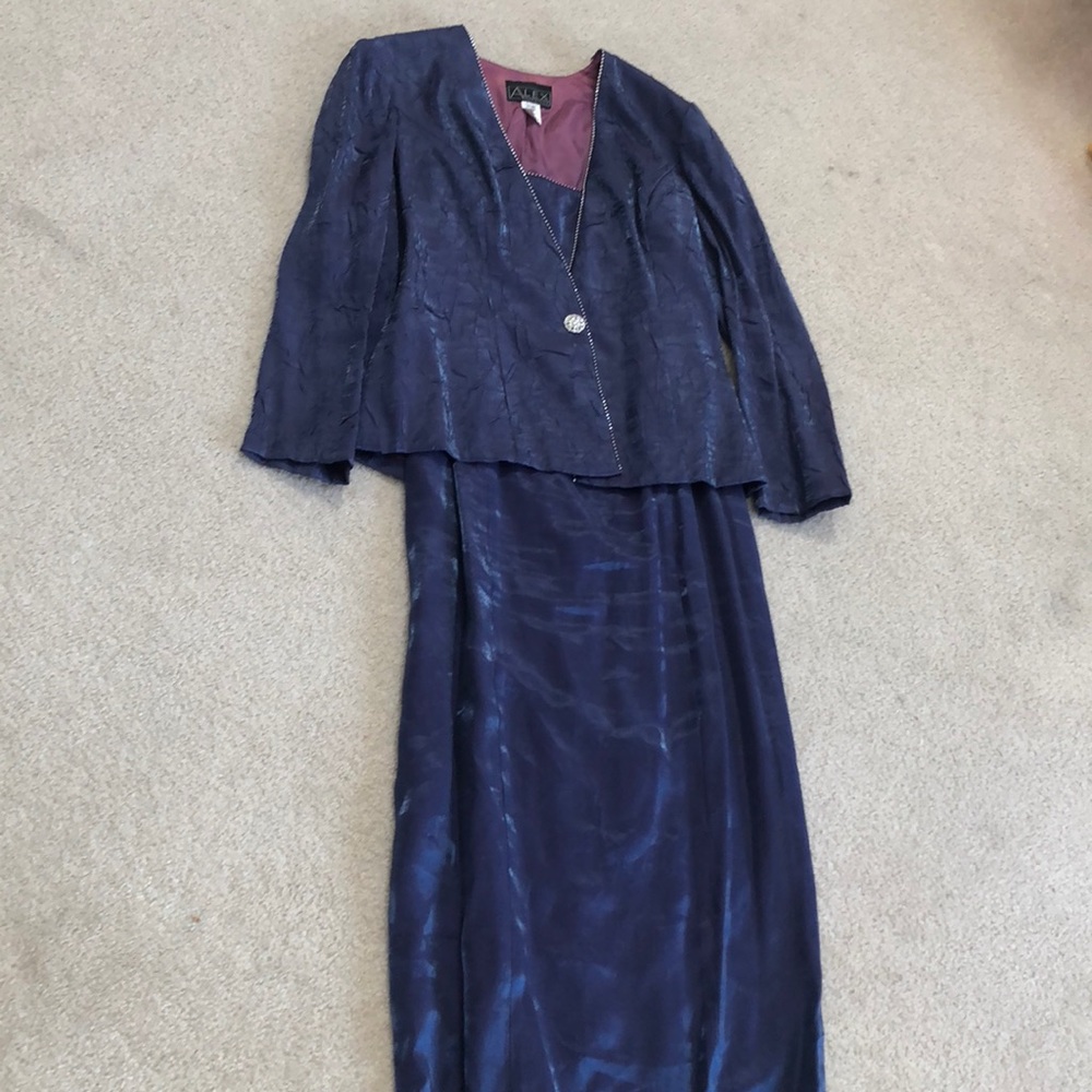 Alex Evenings Dress 2 Pc Set